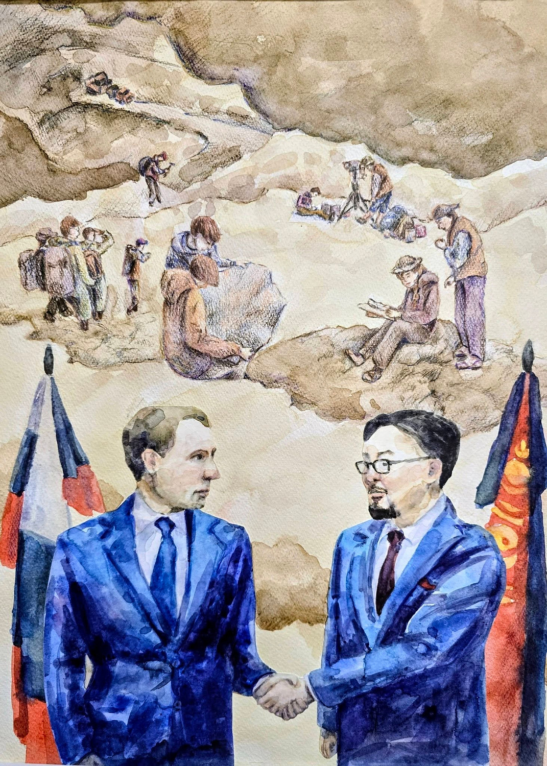 Монголо-российская дружба глазами детей Бурятии