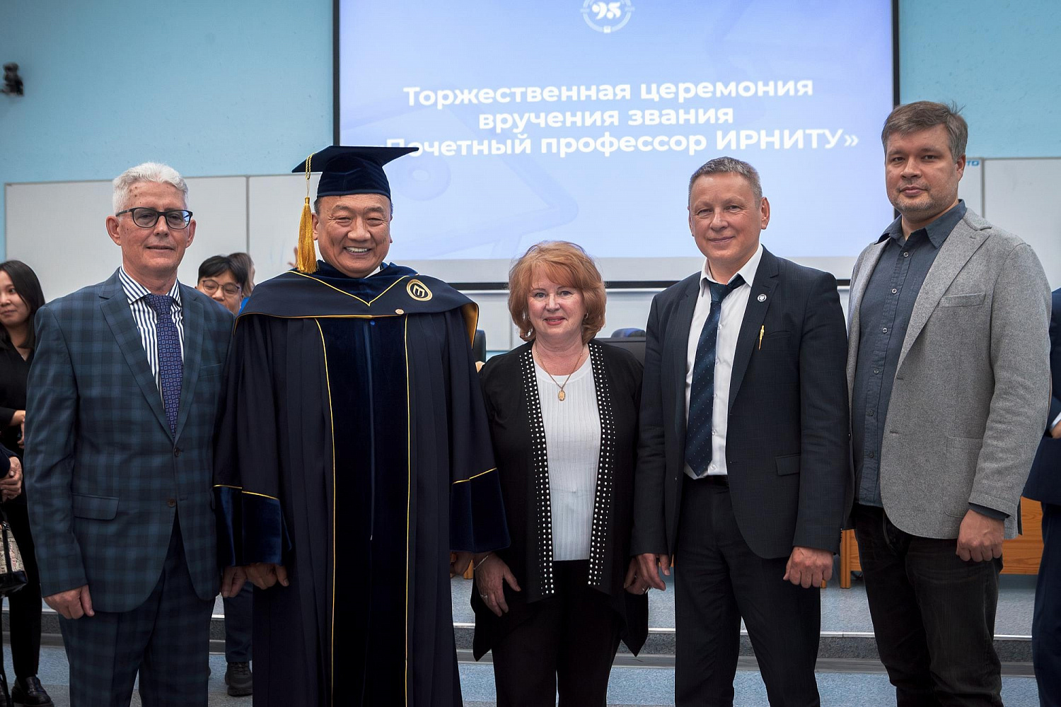 Монгольский академик стал почётным профессором Иркутского политеха